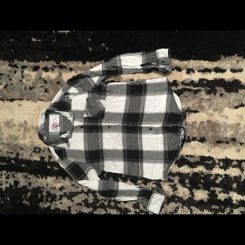 Buffalo check button down